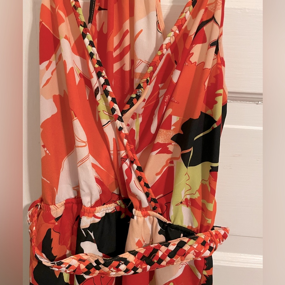 High-low Bebe floral dress